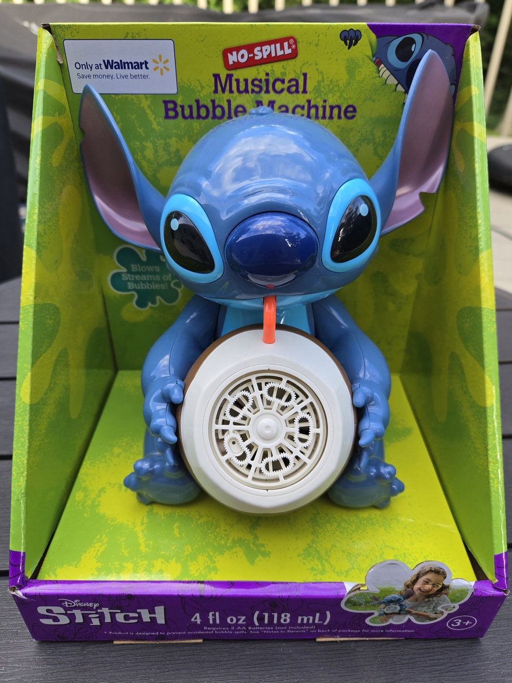 Musical Bubble Machine - Stitch